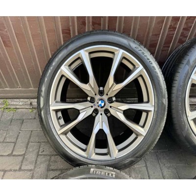 Оригінальні різноширокі диски 22 5.112 BMW Х7 G07 755М стиль! G-Felgen