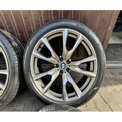 Оригінальні різноширокі диски 22 5.112 BMW Х7 G07 755М стиль! G-Felgen