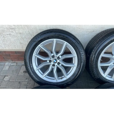 Оригінальні диски 19 5.112 BMW 734 стиль Х5 G05 X6 G06!Шини Bridgestone 265/50R19!