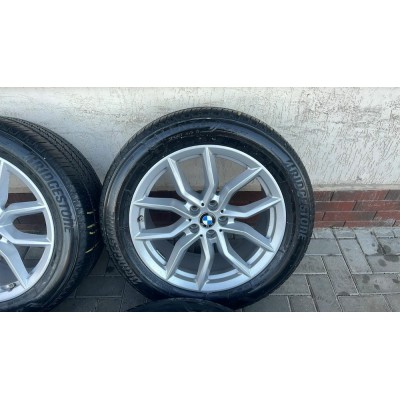 Оригінальні диски 19 5.112 BMW 734 стиль Х5 G05 X6 G06!Шини Bridgestone 265/50R19!