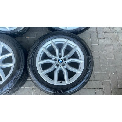Оригінальні диски 19 5.112 BMW 734 стиль Х5 G05 X6 G06!Шини Bridgestone 265/50R19!