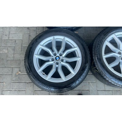 Оригінальні диски 19 5.112 BMW 734 стиль Х5 G05 X6 G06!Шини Bridgestone 265/50R19!